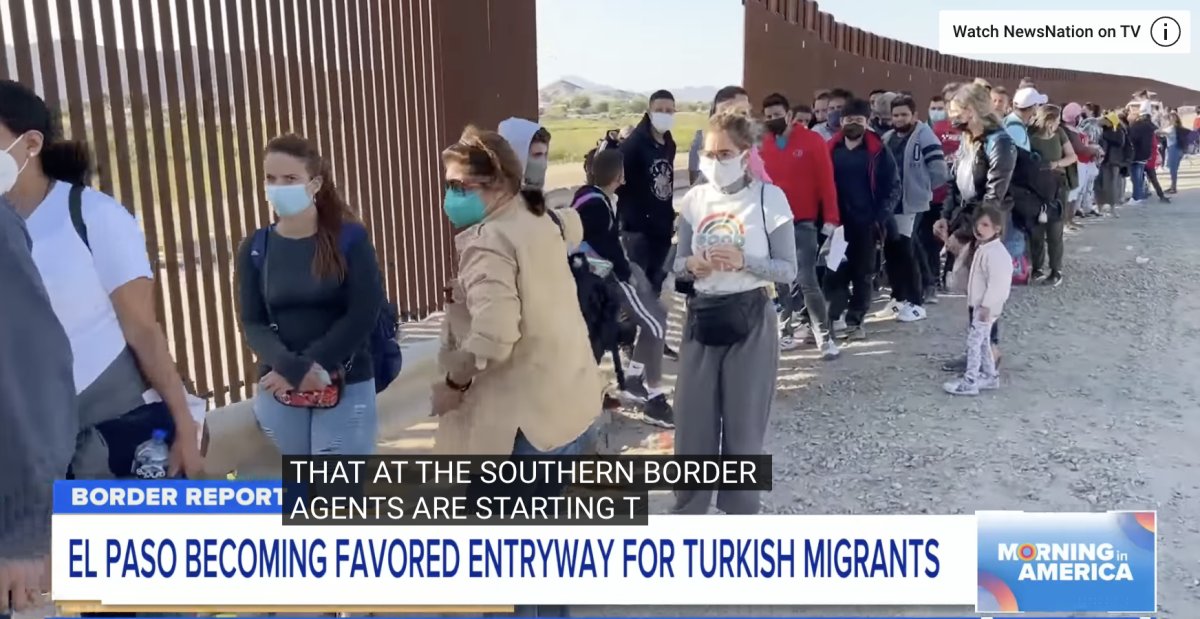 ABD'nin Meksika sınırına Türk göçmen akını