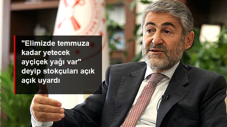 Bakan Nebati stokçuluk yapanları açık açık uyardı: Operasyon çekenlere, operasyon