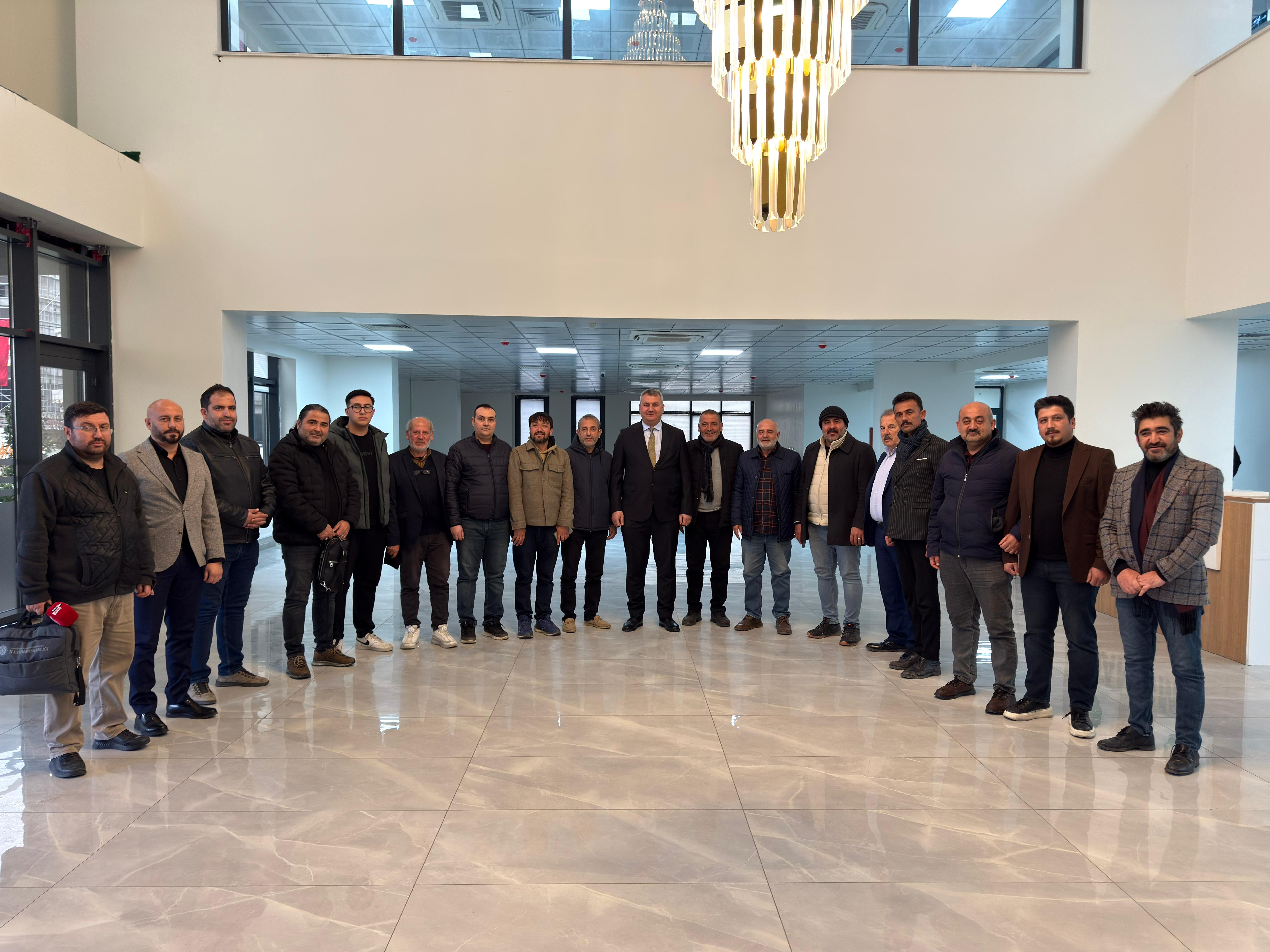 DÜZİÇİ BELEDİYE BAŞKANI MUSTAFA İBA GAZETECİLERLE BİR ARAYA GELDİ