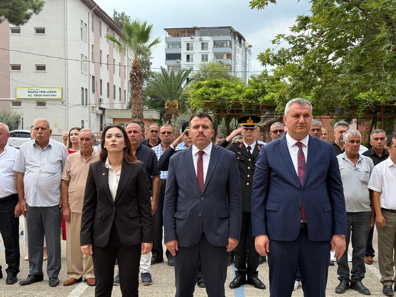 DÜZİÇİ KAYMAKAMI KADİR YURDAKULUN 30 AĞUSTOS  ZAFER BAYRAMI KUTLAMA MESAJI