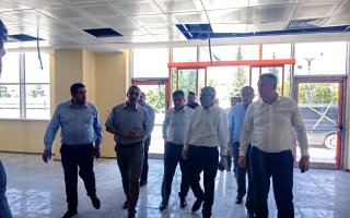 AK  PARTİ OSMANİYE MİLLET VEKİLİ SEYDİ GÜLSOY İNŞAATLARI KONTROL ETTİ.