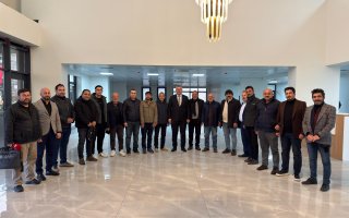 DÜZİÇİ BELEDİYE BAŞKANI MUSTAFA İBA GAZETECİLERLE BİR ARAYA GELDİ