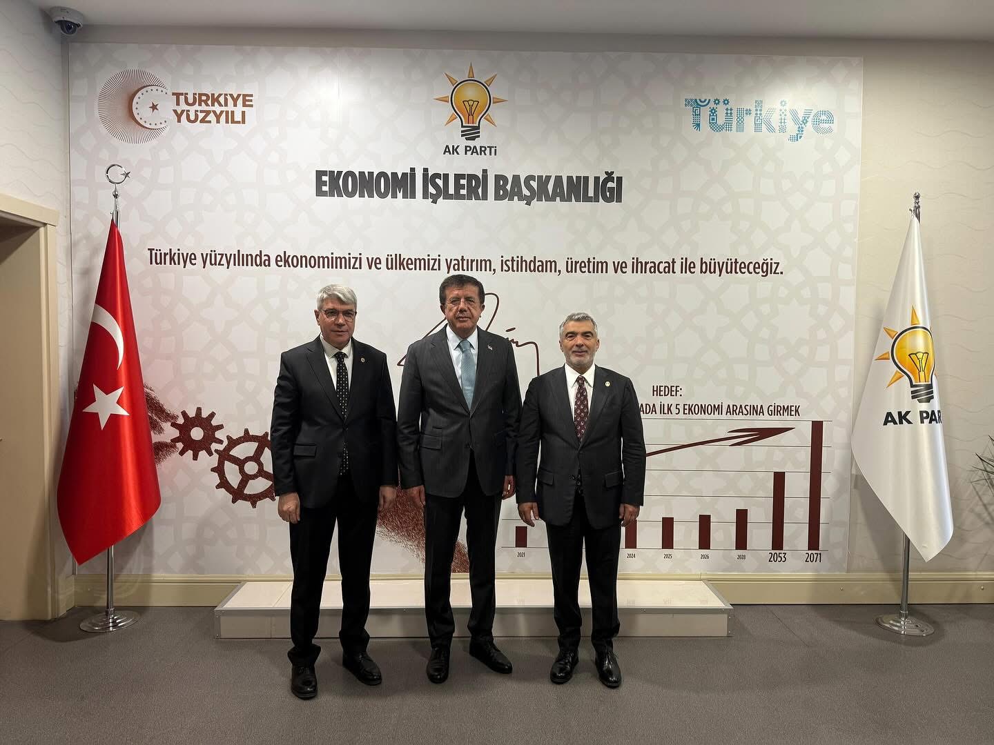 MİLLET VEKİLİ  SEYDİ GÜLSOY AKPARTİ EKONOMİ İŞLERİ BAŞKAN YARDIMCISI OLDU