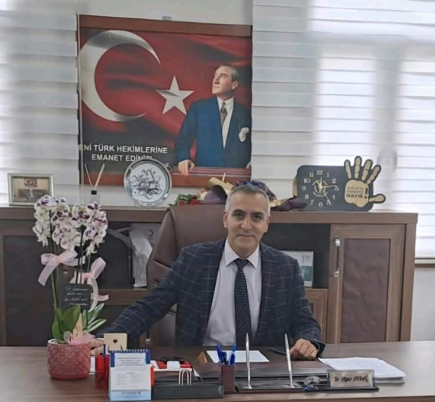 UZMAN DR. ALPER AKDAĞ  DÜZİÇİ İLÇE SAĞLIK MÜDÜRLÜĞÜ GÖREVİNDEN İSTİFA ETTİ
